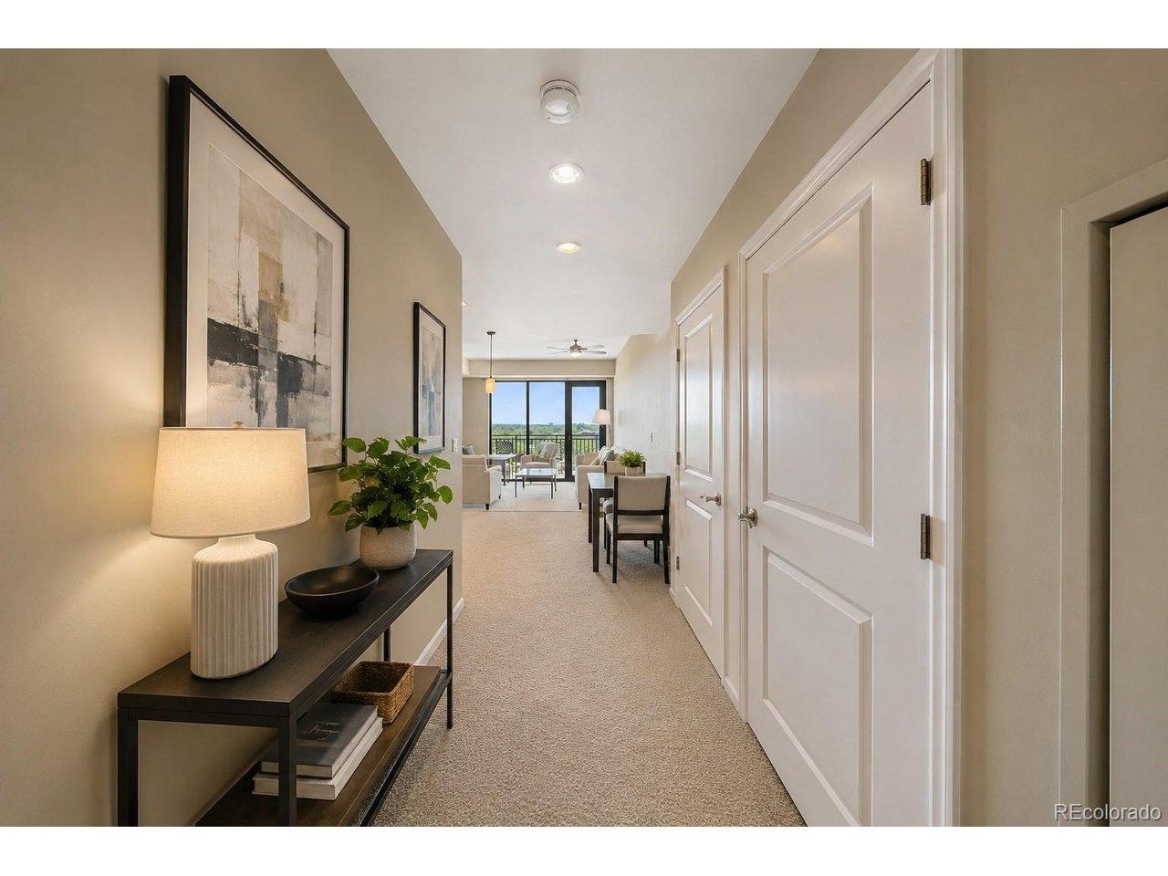 Image 2: Foyer Into The Unit - Virtually Staged