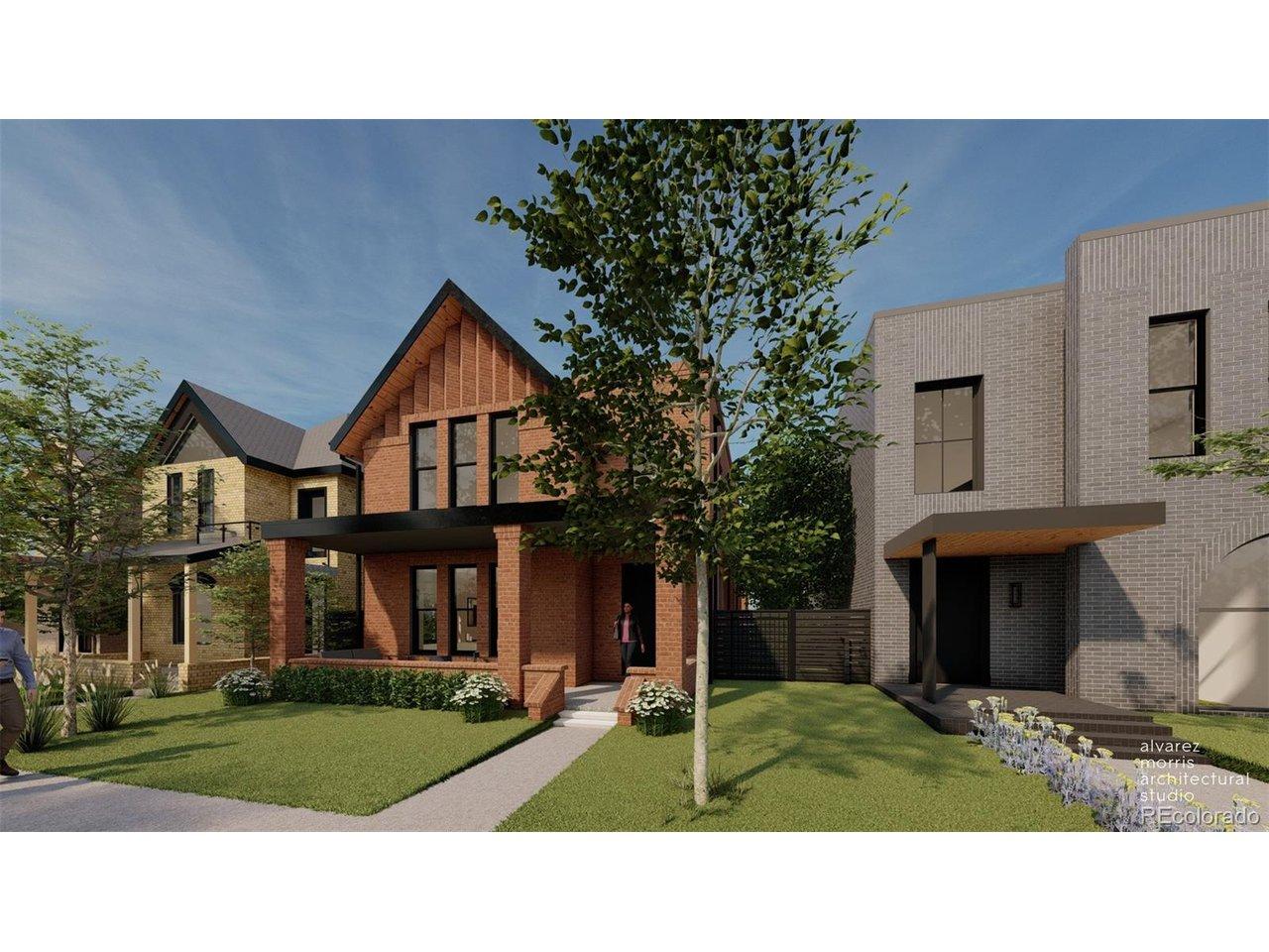 Image 3: Approved custom home plans by Alvarez Morris- Land for Sale in Curtis Park Denver Image 3: Approved custom home plans by Alvarez Morris- Land for Sale in Curtis Park Denver