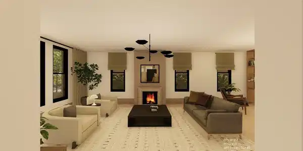 Image 4: Approved custom home plans by Alvarez Morris- 4600 sqft with ADU