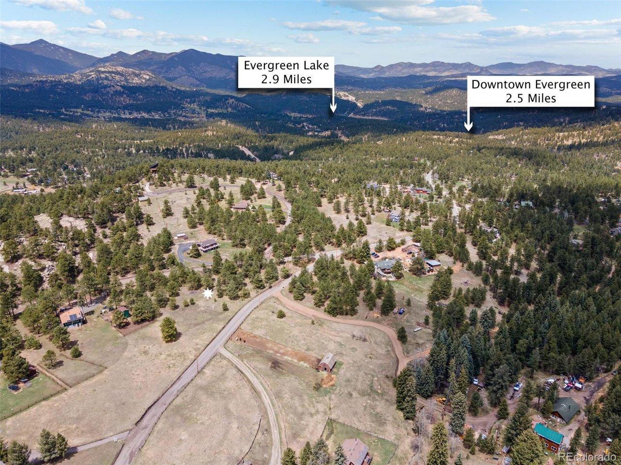 Image 3: Lot is a 5 minute drive to Evergreen lake and local shops Image 3: Lot is a 5 minute drive to Evergreen lake and local shops