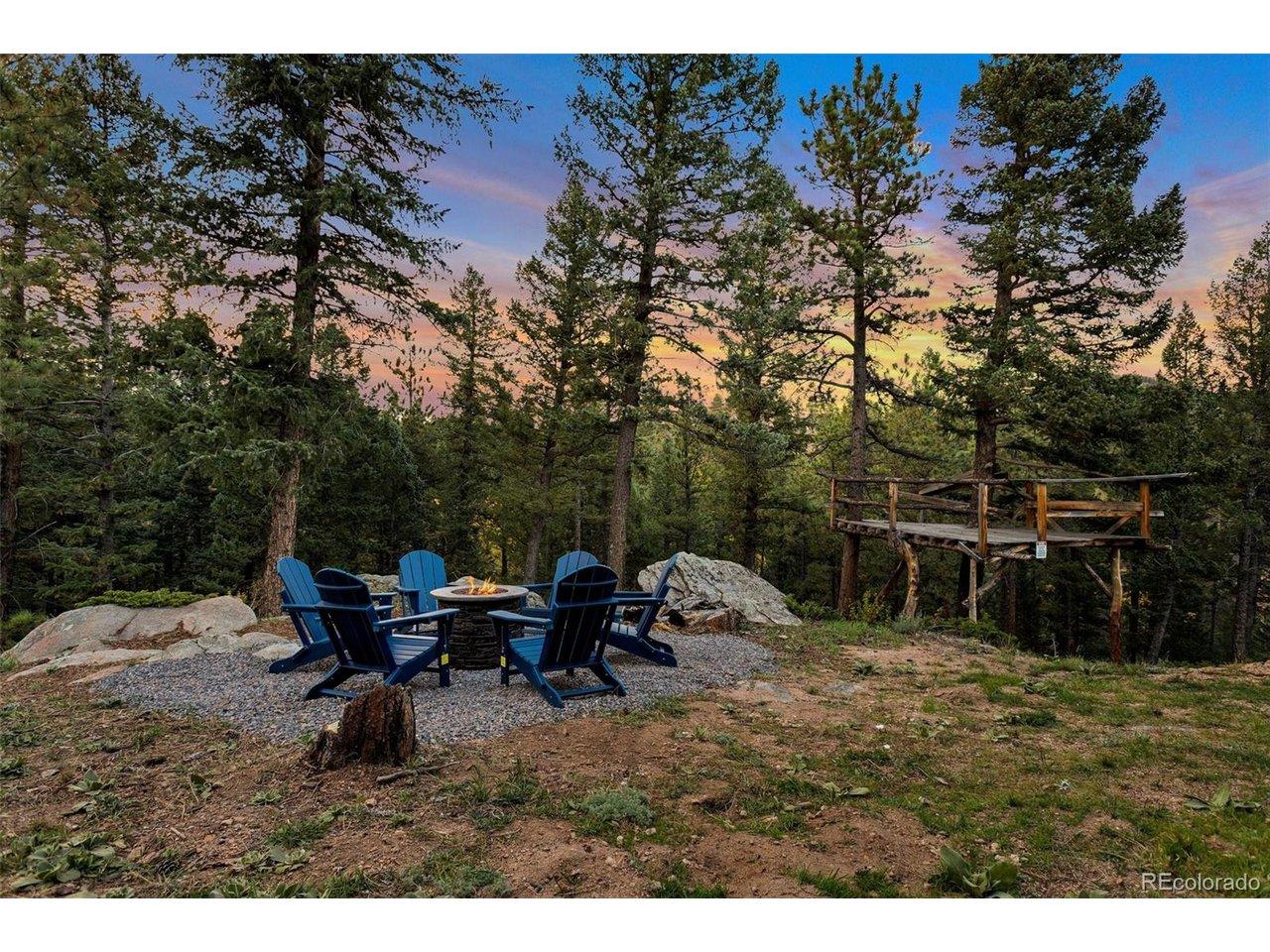 Image 3: Fire Pit at Twilight Image 3: Fire Pit at Twilight