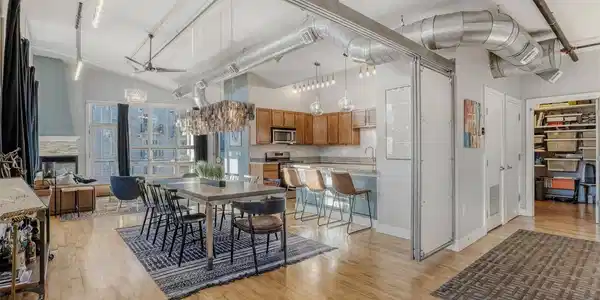 Image 3: Dining + Kitchen + Living Area Image 3: Dining + Kitchen + Living Area