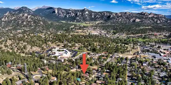 Image 2: Aerial View showcasing the location and mountain views