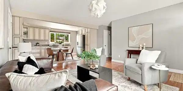 Image 2: bright, open living space Image 2: bright, open living space