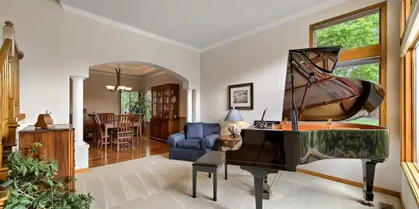 Image 4: A bright, elegant gathering space with expansive windows that fills the home with warmth and natural light. Image 4: A bright, elegant gathering space with expansive windows that fills the home with warmth and natural light.