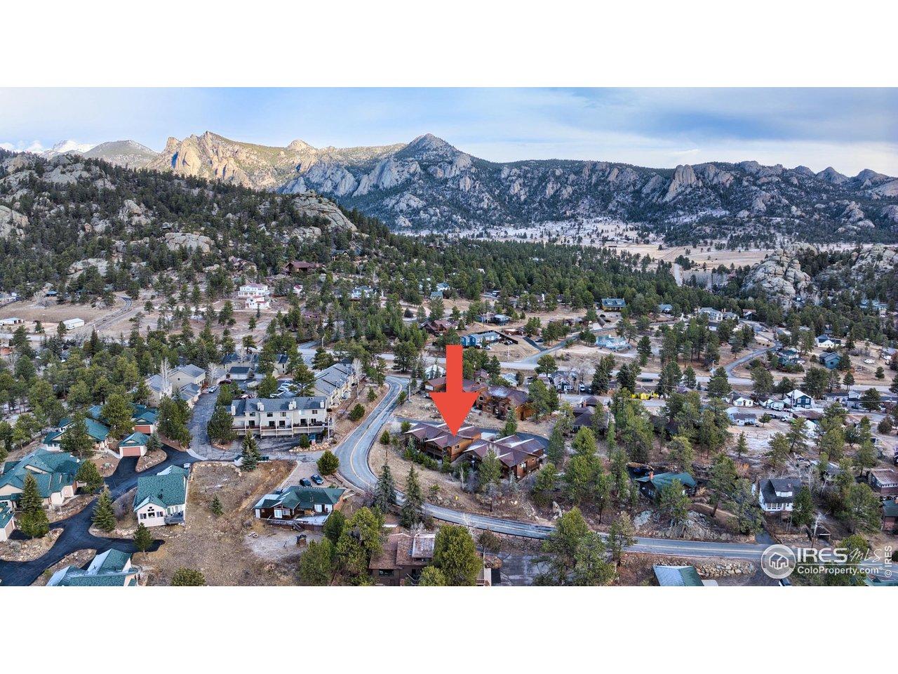 Image 4: This incredible aerial photo points you to your next home or mountain getaway. Surrounded by jaw-dropping scenery and the natural landscape of the Rockies, you can't beat this location. Imagine waking up to these views every day! Image 4: This incredible aerial photo points you to your next home or mountain getaway. Surrounded by jaw-dropping scenery and the natural landscape of the Rockies, you can't beat this location. Imagine waking up to these views every day!