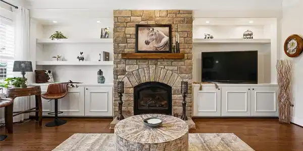 Image 2: custom fireplace surround Image 2: custom fireplace surround