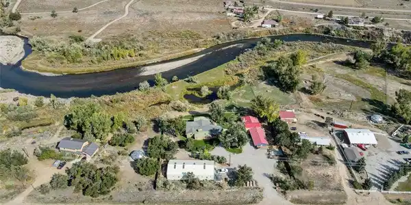 Image 2: Aerial view with River Image 2: Aerial view with River