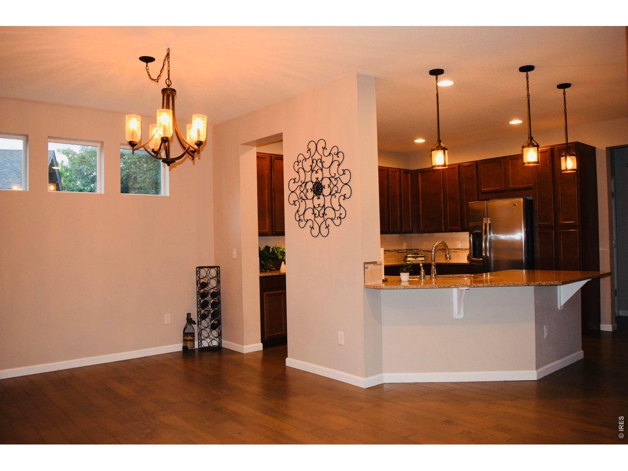 Image 3: Inclusive living with dining next to kitchen and open to living room Image 3: Inclusive living with dining next to kitchen and open to living room