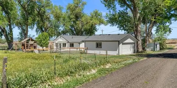 Image 3: Approximately 2.3 acres with THREE outbuildings (pictured above is outbuilding #1)