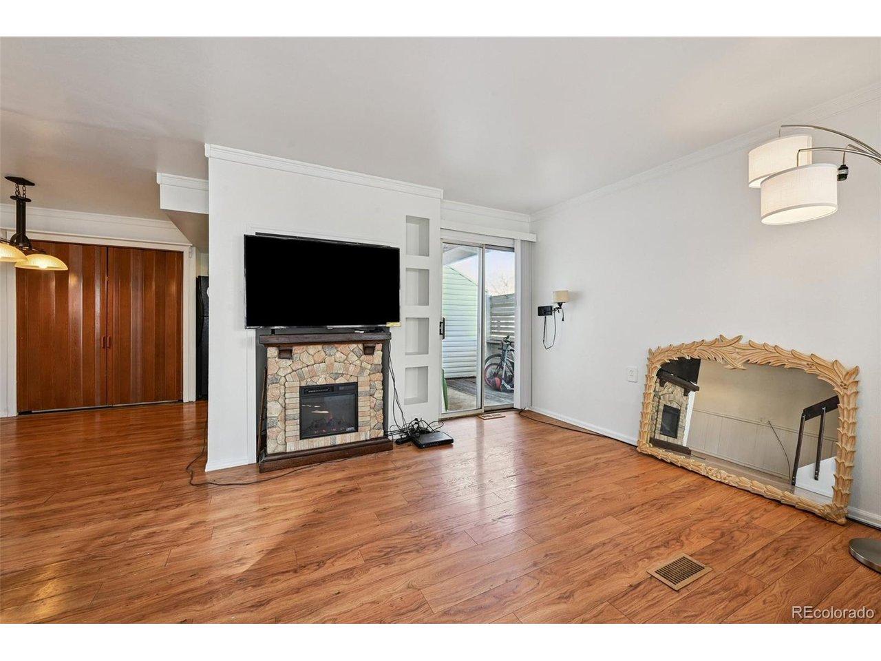 Image 3: Living Room with electric fireplace. - main Image 3: Living Room with electric fireplace. - main
