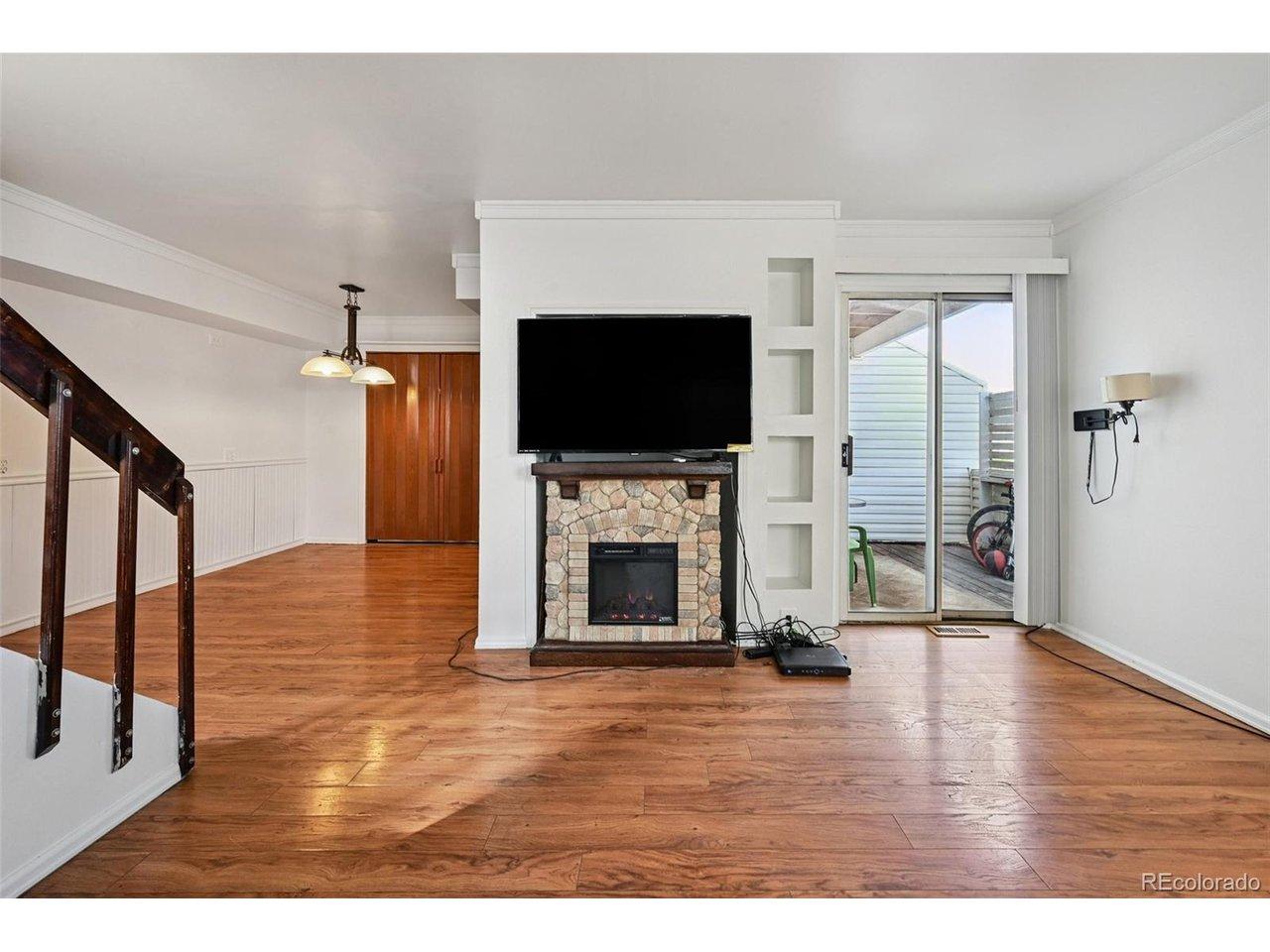 Image 4: Living Room with electric fireplace. - main Image 4: Living Room with electric fireplace. - main