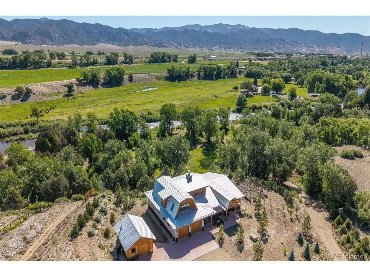 Image 1: Private Arkansas River Frontage with No HOA Image 1: Private Arkansas River Frontage with No HOA