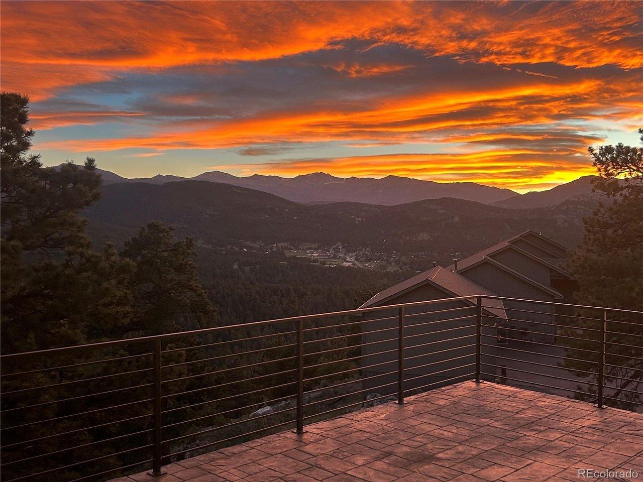 Image 2: all year around sunsetsviews of Mt. Blue sky Image 2: all year around sunsetsviews of Mt. Blue sky