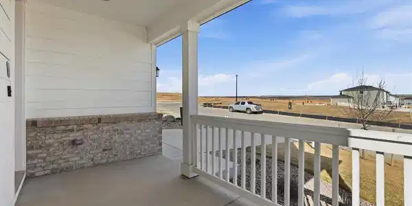 Image 4: View from the covered front porch. Image 4: View from the covered front porch.
