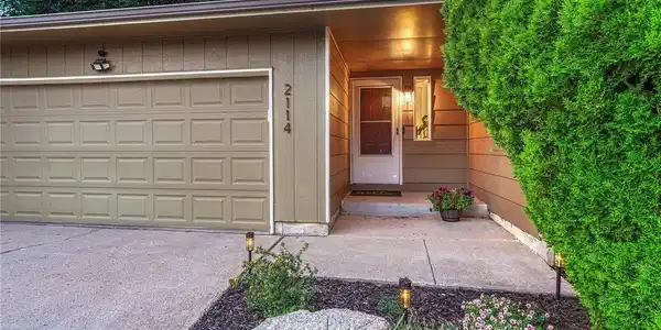 Image 2: Enter the home through the covered front patio with peace of mind knowing it has a 2021 water heater, and 2023 high-efficiency central AC Image 2: Enter the home through the covered front patio with peace of mind knowing it has a 2021 water heater, and 2023 high-efficiency central AC