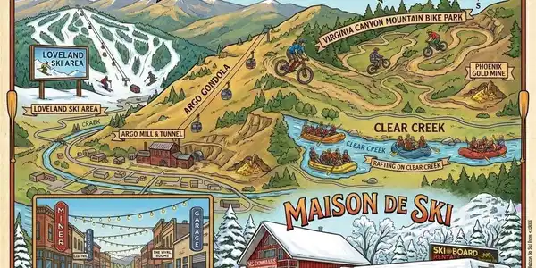 Image 3: Map of Idaho Springs Image 3: Map of Idaho Springs