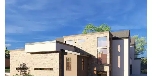Image 3: Rendering of new luxury home coming soon showcasing multiple outdoor entertainment areas with panoramic mountain views. Image 3: Rendering of new luxury home coming soon showcasing multiple outdoor entertainment areas with panoramic mountain views.
