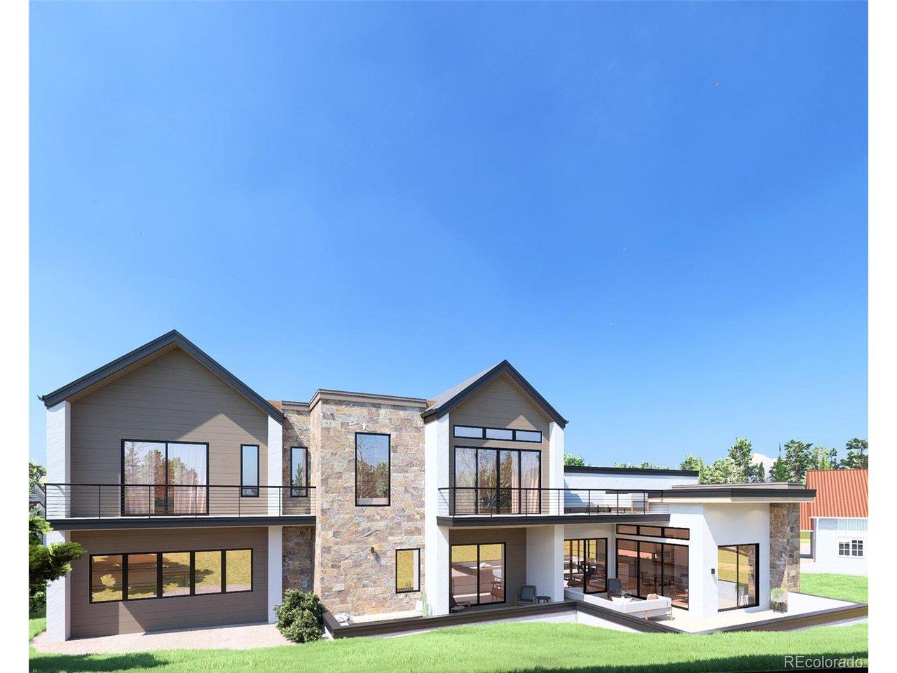 Image 4: Rendering of new luxury home coming soon showcasing multiple outdoor entertainment areas with panoramic mountain views. Image 4: Rendering of new luxury home coming soon showcasing multiple outdoor entertainment areas with panoramic mountain views.