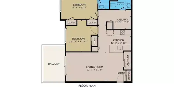 Image 4: Floor Plan with approximate measurements Image 4: Floor Plan with approximate measurements