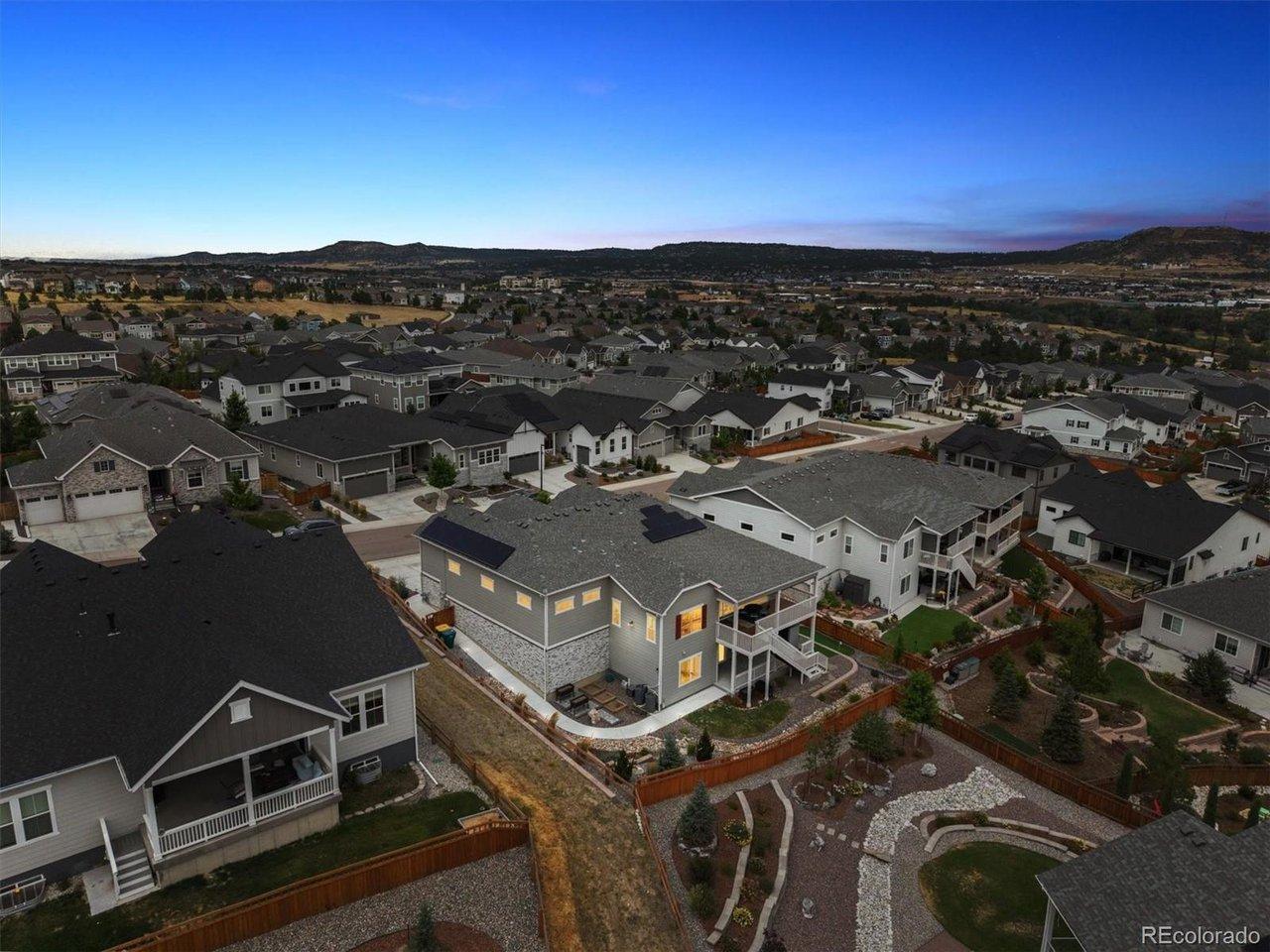 Image 3: Twighlight back aerial view