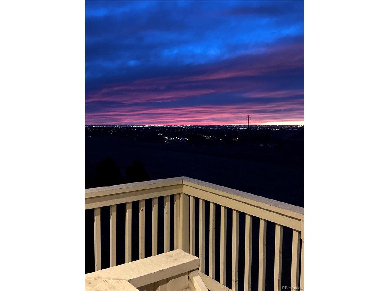 Image 3: Evening view toward Denver Image 3: Evening view toward Denver