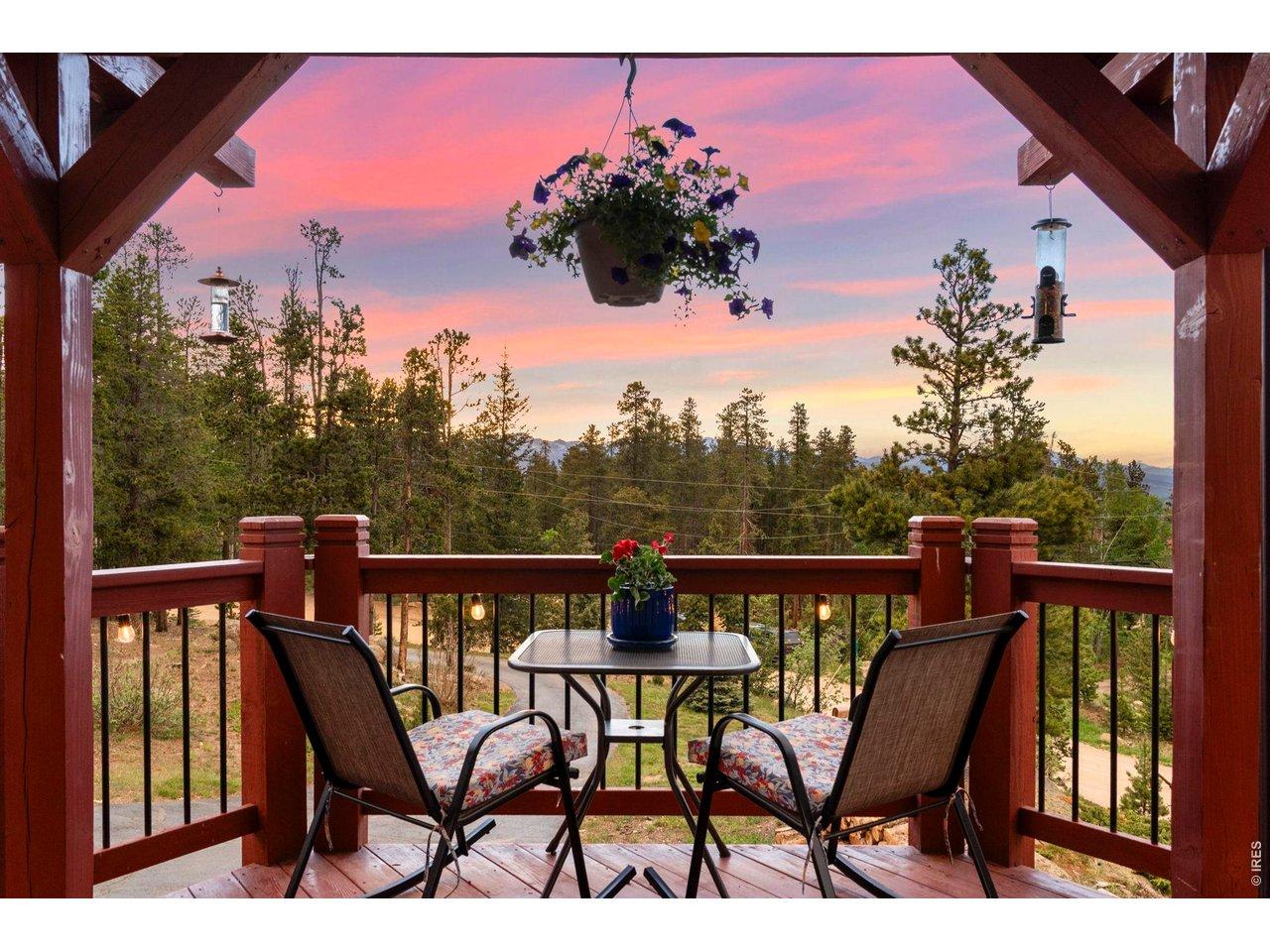 Image 2: Magical sunsets from the wraparound deck