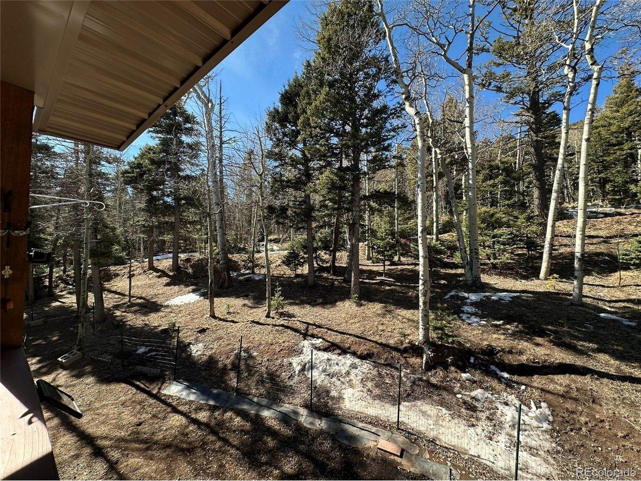 Image 4: Backyard picture taken from upper level back deck. Image 4: Backyard picture taken from upper level back deck.
