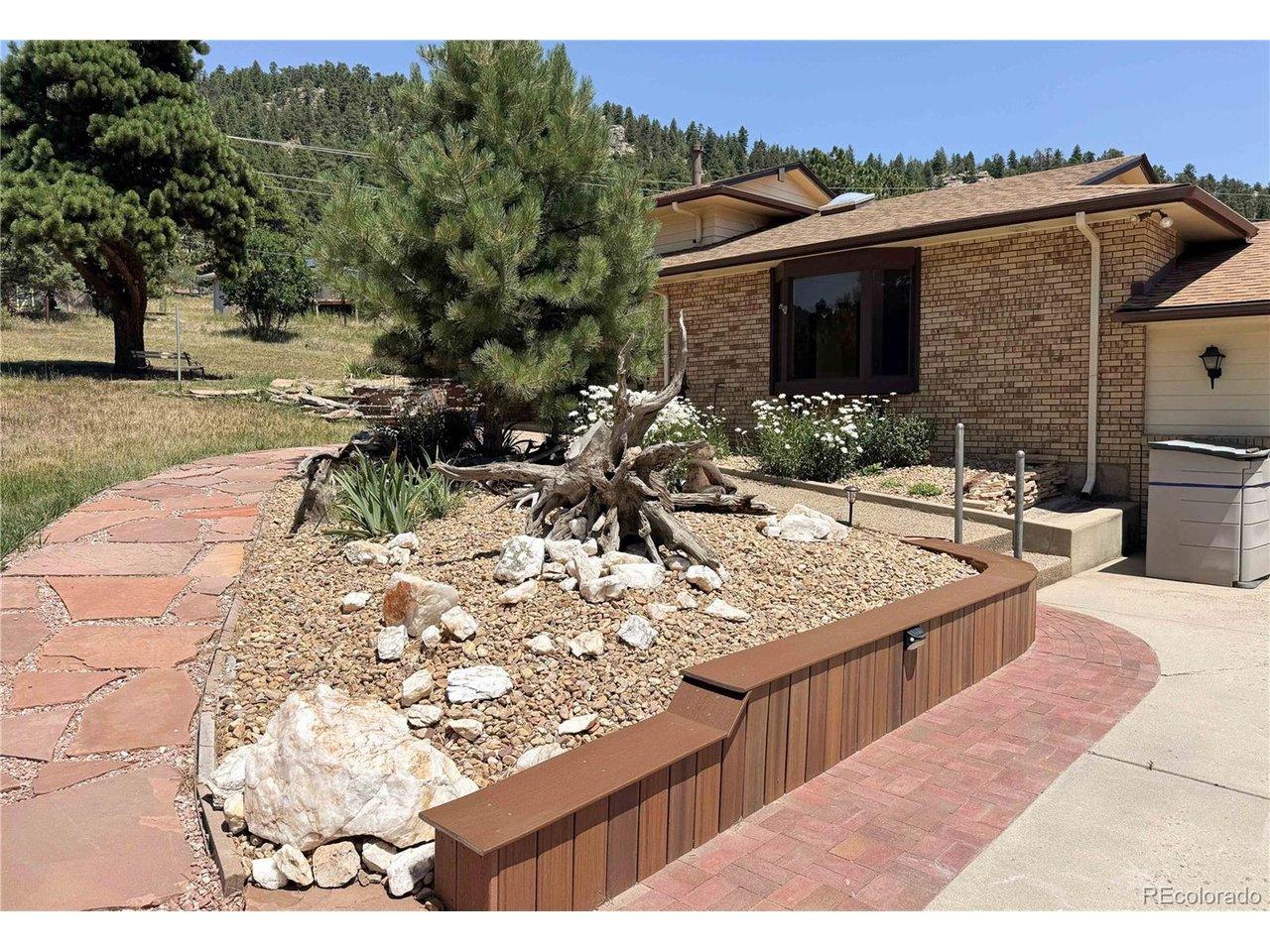Image 2: Front flagstone entry