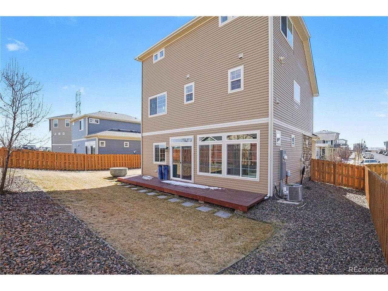 Image 3: Fully Fenced Yard with Wood Deck