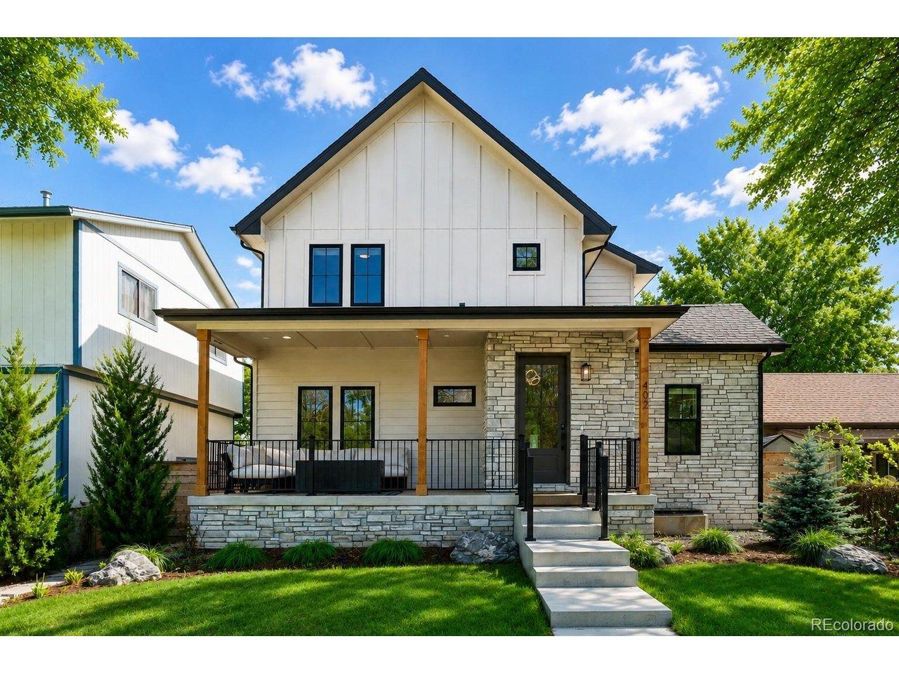 Image 1: The nostalgic front porch with accents of wood, stone and steel is a nod to the location's historic character providing a welcoming atmosphere for impromptu gatherings with friendly neighbors or quiet moments ofreflection. Image 1: The nostalgic front porch with accents of wood, stone and steel is a nod to the location's historic character providing a welcoming atmosphere for impromptu gatherings with friendly neighbors or quiet moments ofreflection.
