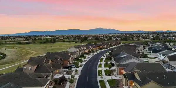 Image 3: Aerial view of home and neighborhood with gorgeous mountain views. Image 3: Aerial view of home and neighborhood with gorgeous mountain views.