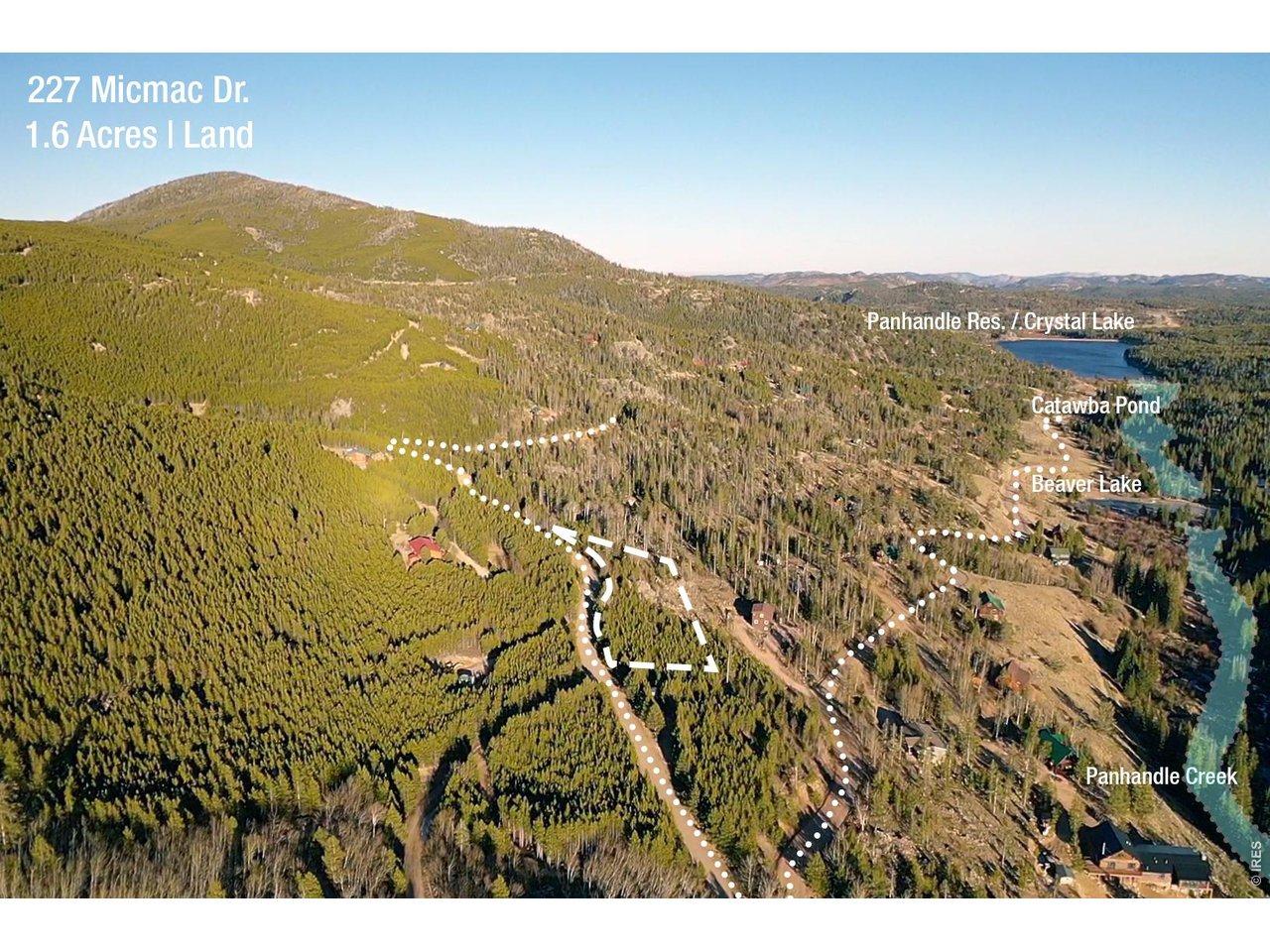 Image 1: Welcome to your new retreat. 1.6 Acres of land in beautiful Crystal Lakes.