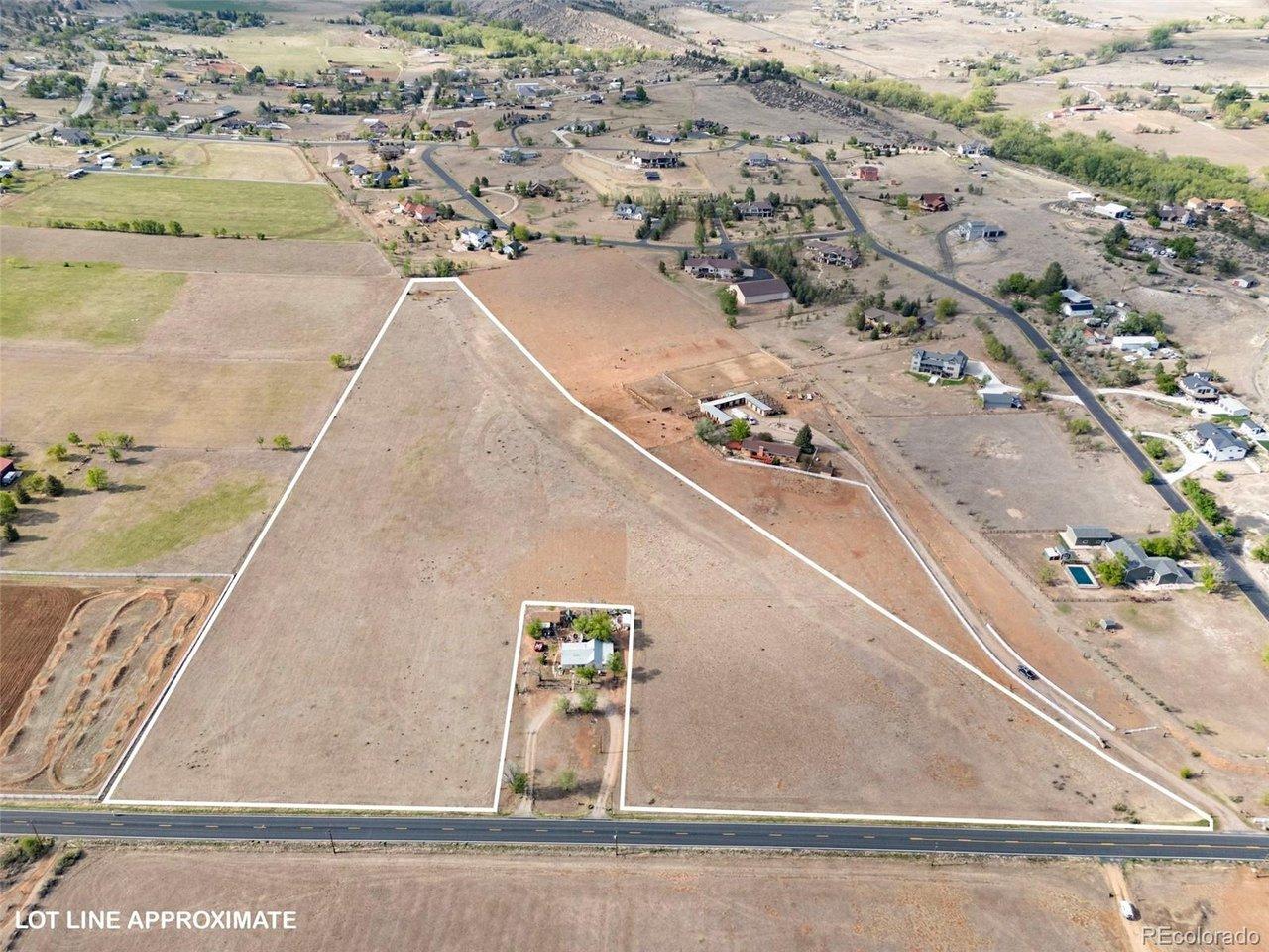 Image 2: 14.25 acres in highly desirable West Loveland with scenic foothill views and a peaceful rural setting. Image 2: 14.25 acres in highly desirable West Loveland with scenic foothill views and a peaceful rural setting.