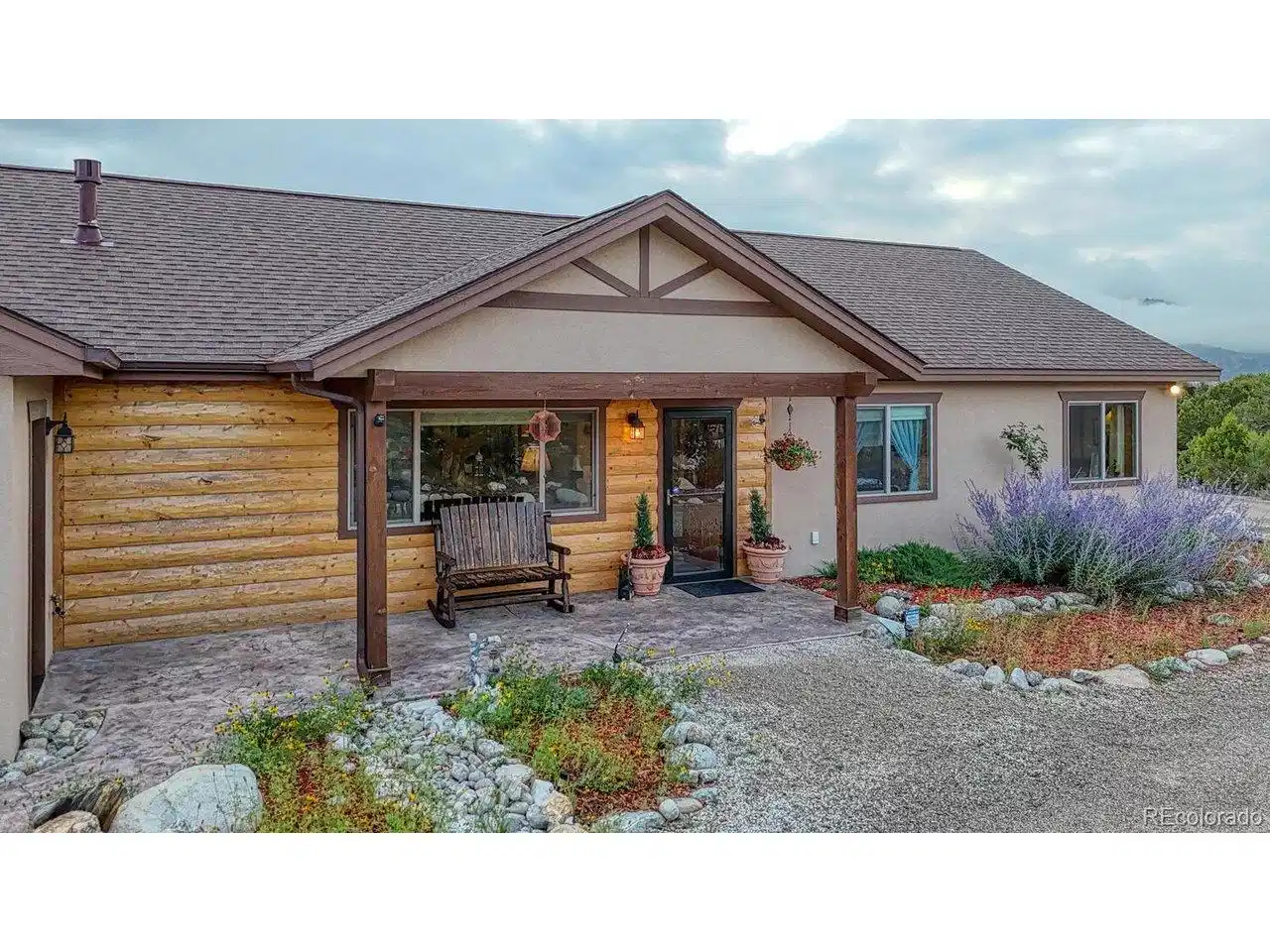Image 1: Custom home with Stucco and Knotty Pine siding Image 1: Custom home with Stucco and Knotty Pine siding