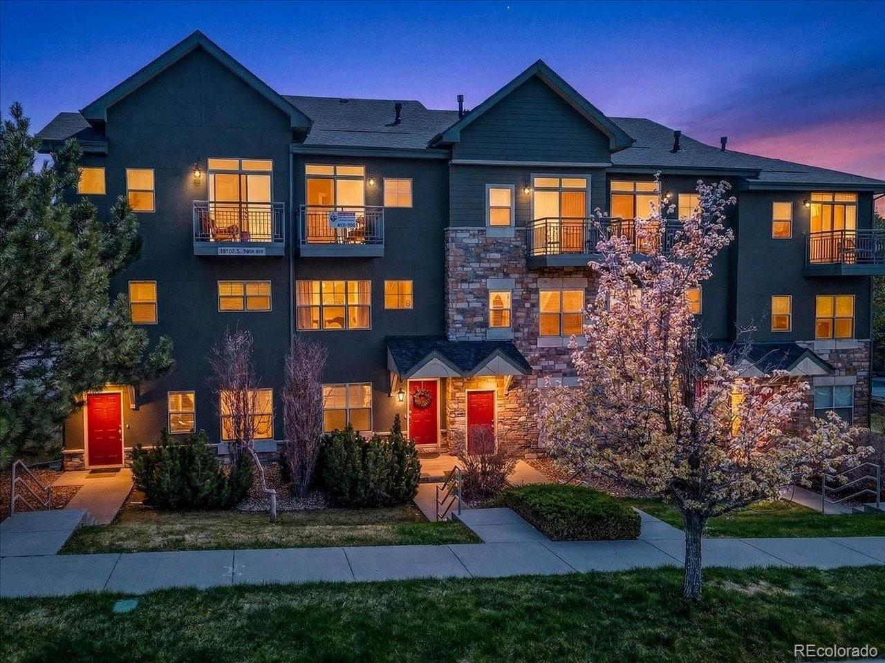 Image 2: The serene nighttime neighborhood offers a welcoming atmosphere for all to feel at home. Image 2: The serene nighttime neighborhood offers a welcoming atmosphere for all to feel at home.