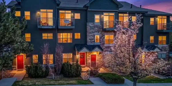 Image 2: The serene nighttime neighborhood offers a welcoming atmosphere for all to feel at home. Image 2: The serene nighttime neighborhood offers a welcoming atmosphere for all to feel at home.