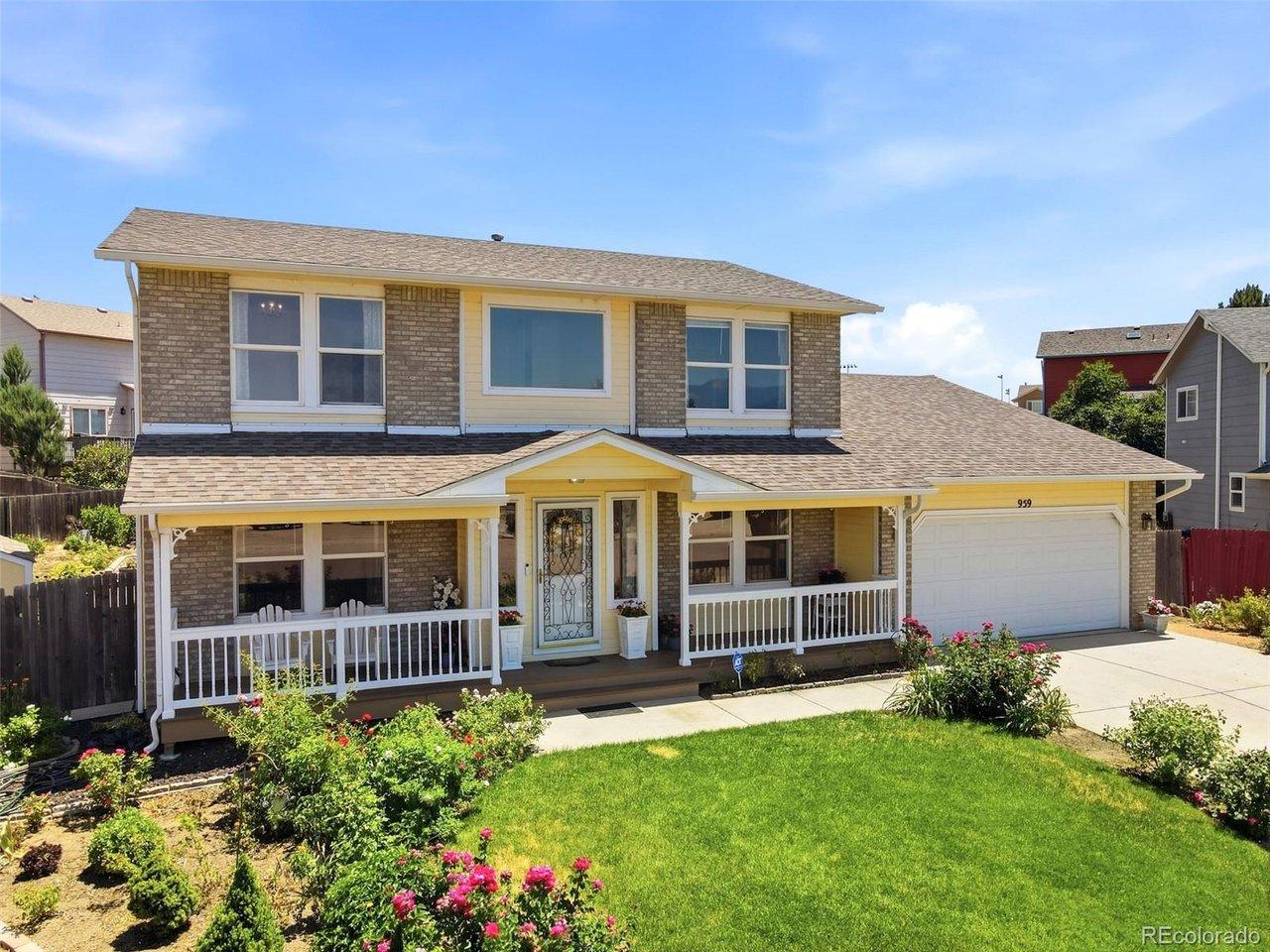 Image 1: Two-story residence featuring a brick facade Image 1: Two-story residence featuring a brick facade