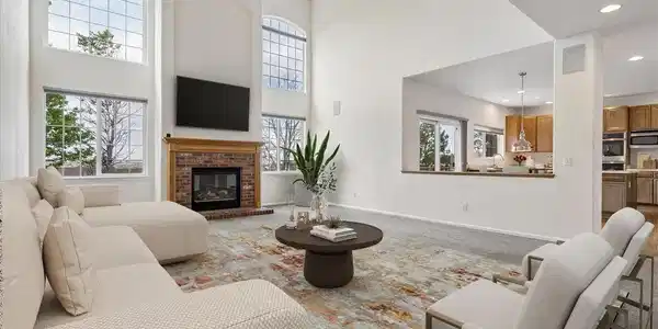 Image 3: The Great Room with virtual staging Image 3: The Great Room with virtual staging