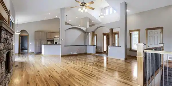 Image 4: Main Living Room with View into Kitchen Image 4: Main Living Room with View into Kitchen