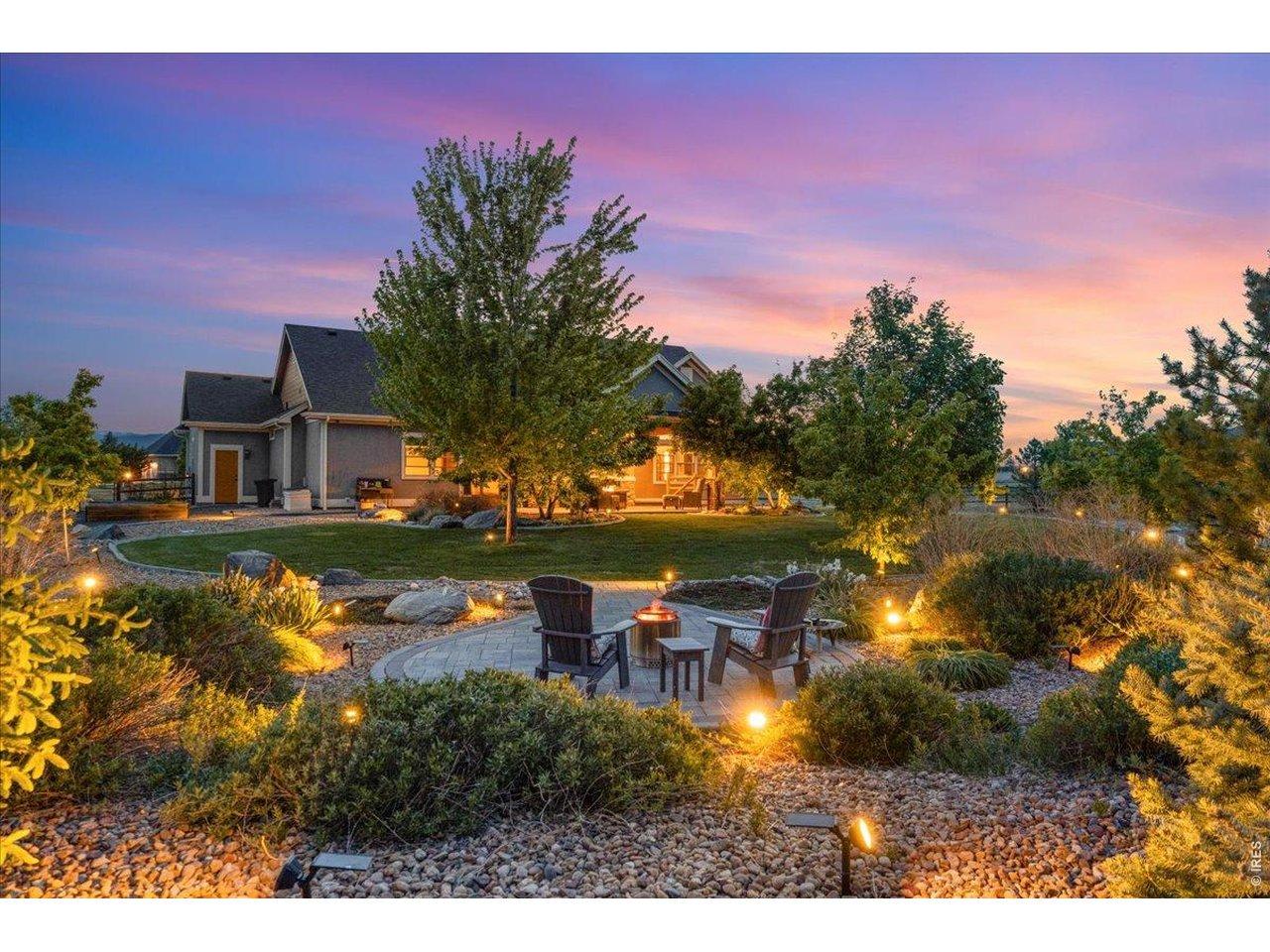 Image 3: Stunning professional landscaping looking West Image 3: Stunning professional landscaping looking West