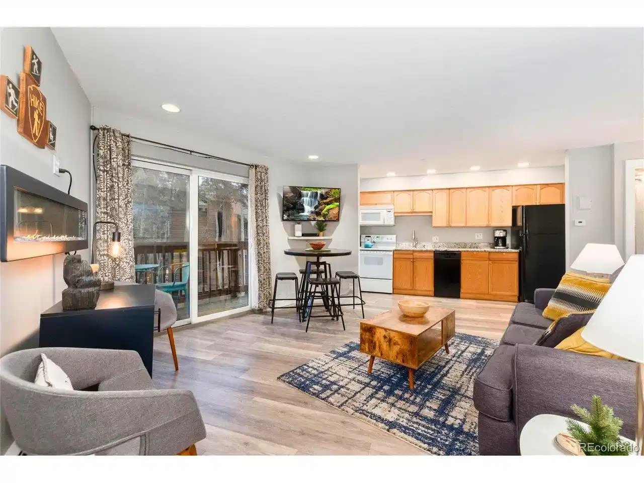 Image 1: Welcome to Gold Camp I, a charming ski condo nestled amongst the trees on Peak 8 in Breckenridge. Image 1: Welcome to Gold Camp I, a charming ski condo nestled amongst the trees on Peak 8 in Breckenridge.