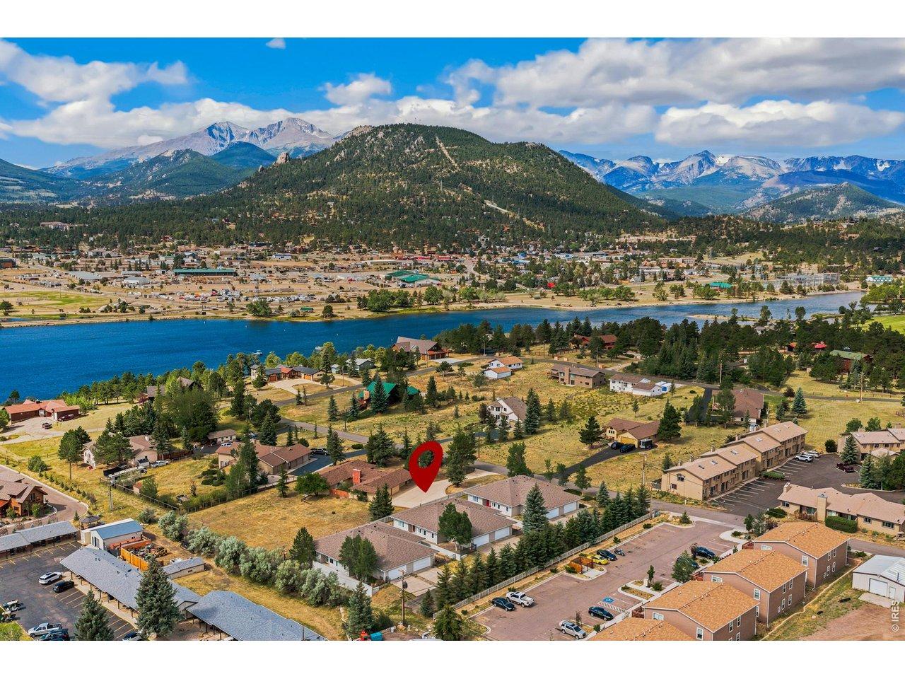 Image 2: Close enough to Lake Estes to see from inside Image 2: Close enough to Lake Estes to see from inside