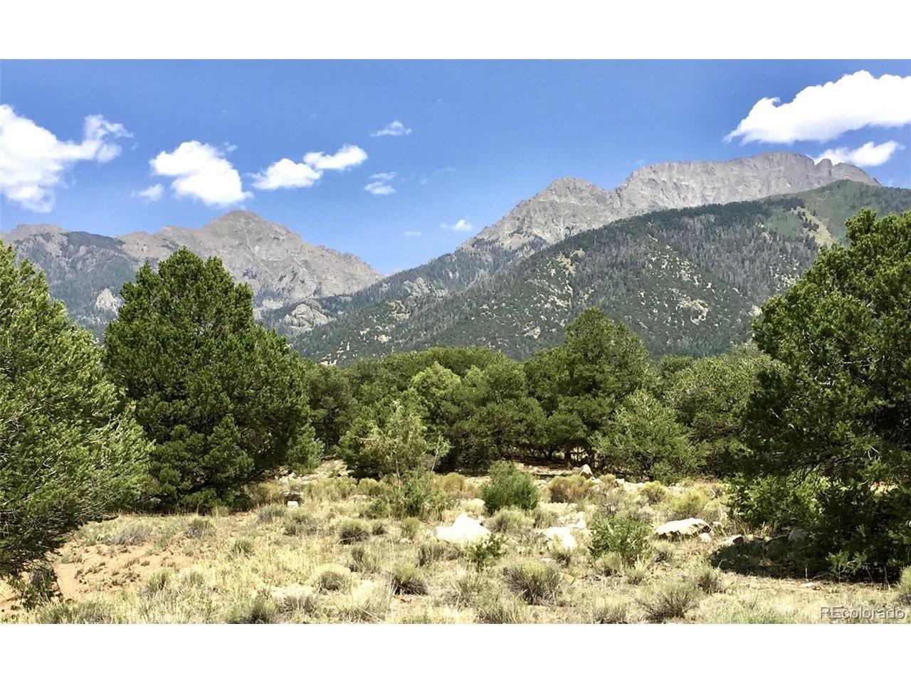 Image 1: View of Sangre de Cristos from land. Image 1: View of Sangre de Cristos from land.