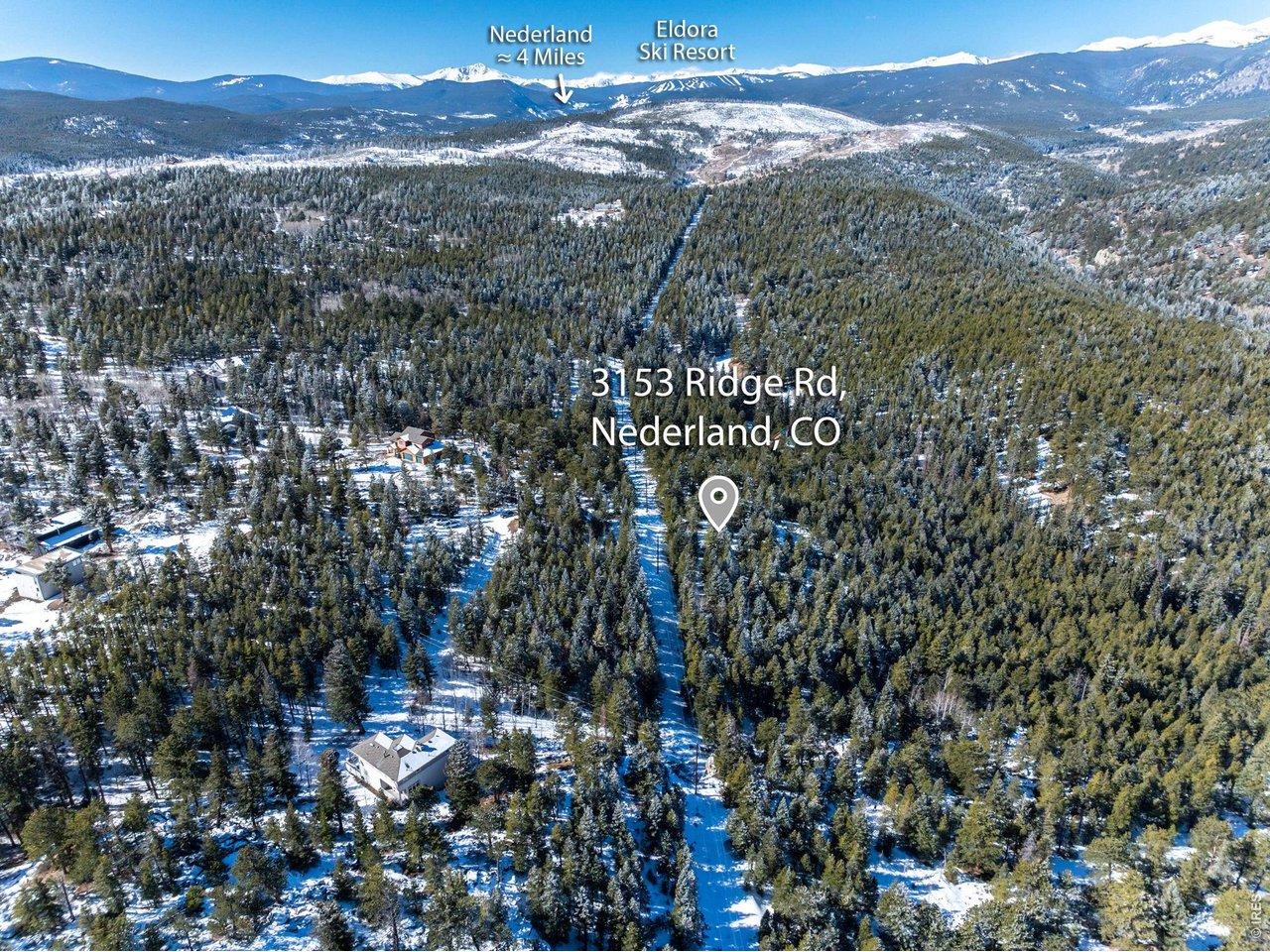 Image 4: Approximately 4 miles to Nederland. Image 4: Approximately 4 miles to Nederland.