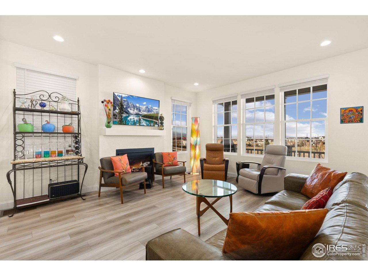 Image 3: Main floor open floor plan living room with Mtn views Image 3: Main floor open floor plan living room with Mtn views