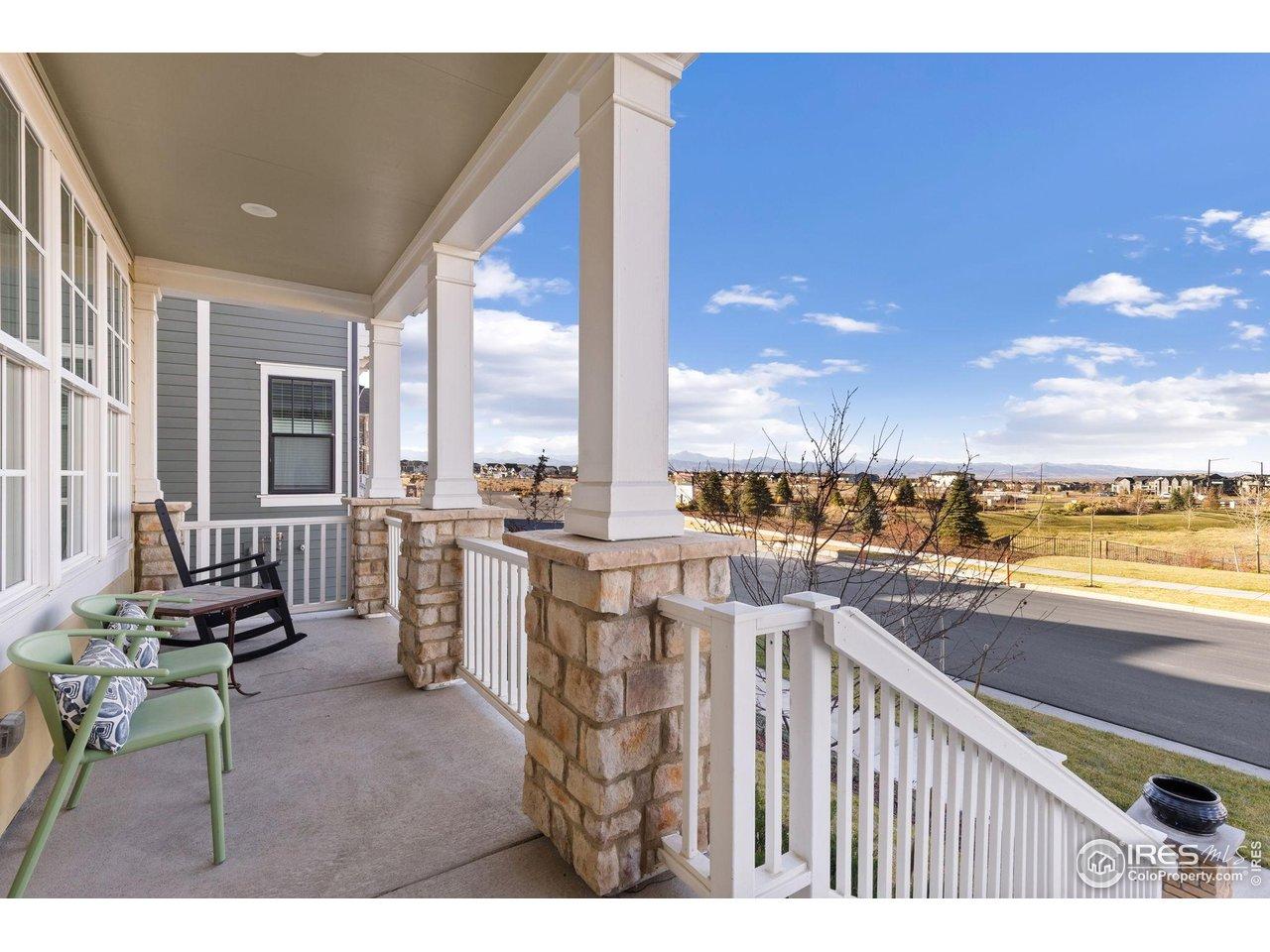 Image 4: Front Porch with direct, flatiron, mountain views Image 4: Front Porch with direct, flatiron, mountain views