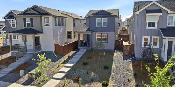 Image 2: Xeriscaped front yard.