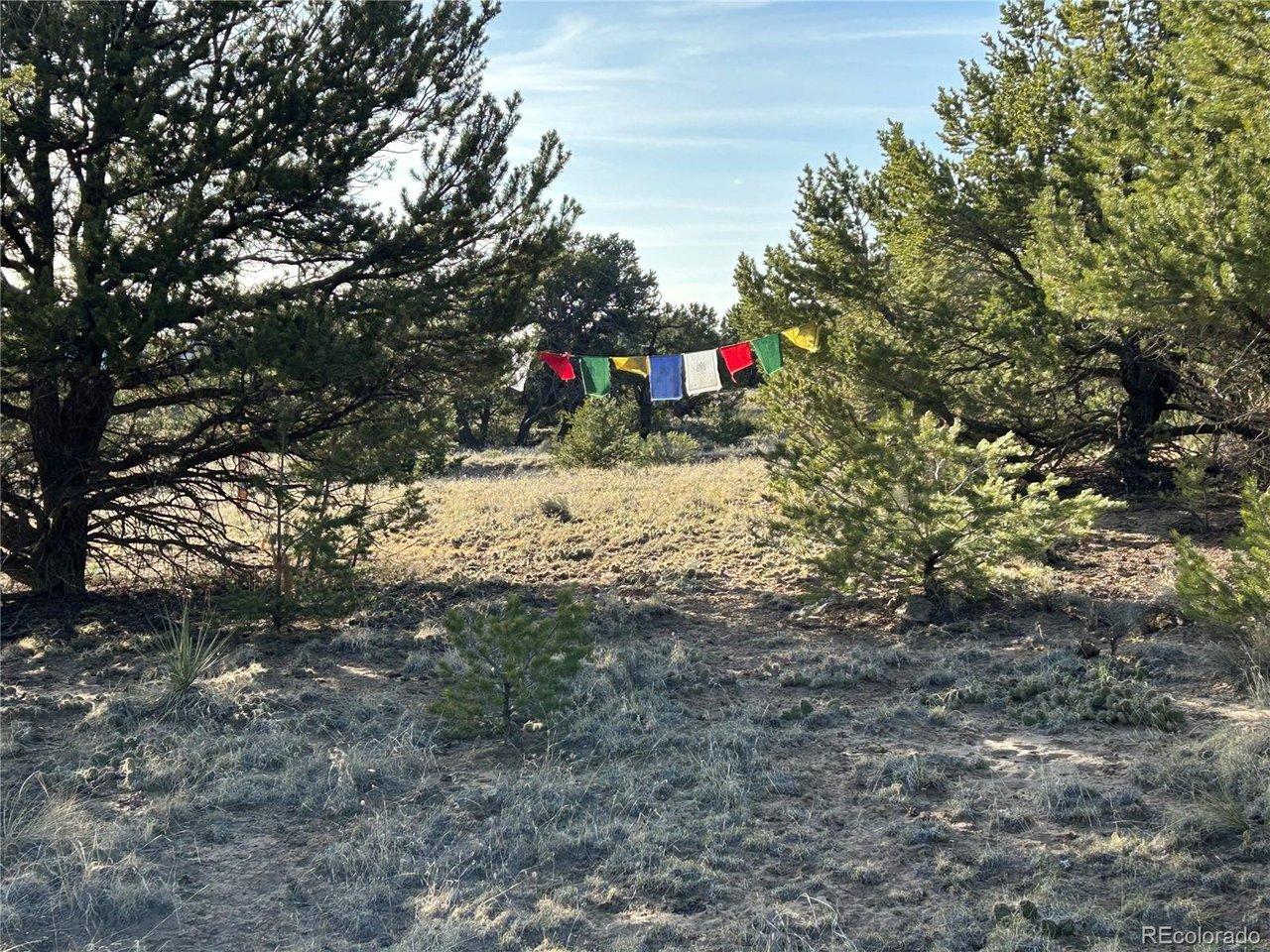 Image 3: Land with prayer flags. Image 3: Land with prayer flags.