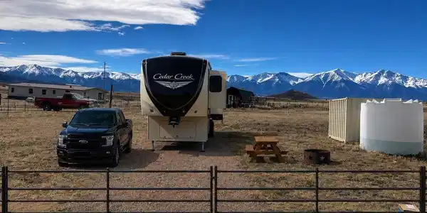 Image 2: 100% Virtual Staging. No Fence, RV or Truck included. Cistern and Container on the neighboring property Image 2: 100% Virtual Staging. No Fence, RV or Truck included. Cistern and Container on the neighboring property